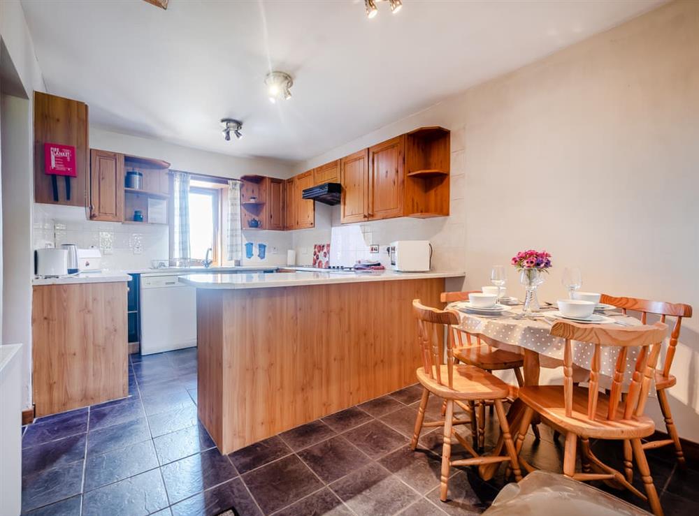 Kitchen/diner at Kilbride Cottage in Shannochie, Isle Of Arran