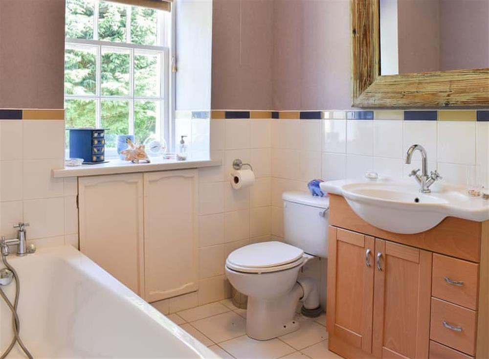 Bathroom at Kilbride House in Lamlash, Isle of Arran, Scotland