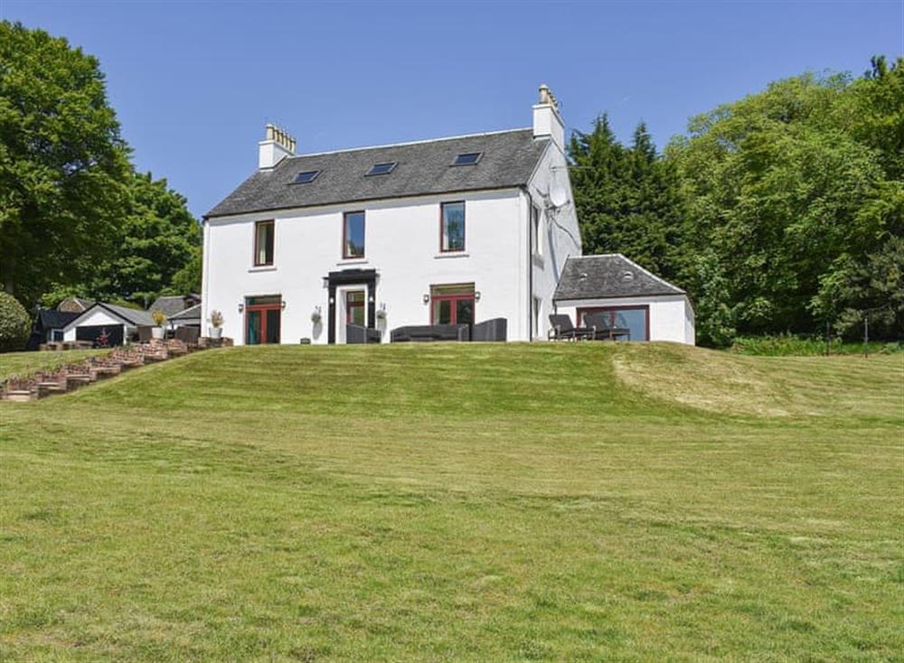 Substantial detached holiday home in the Scottish islands at Kilbride House in Lamlash, Isle of Arran, Scotland