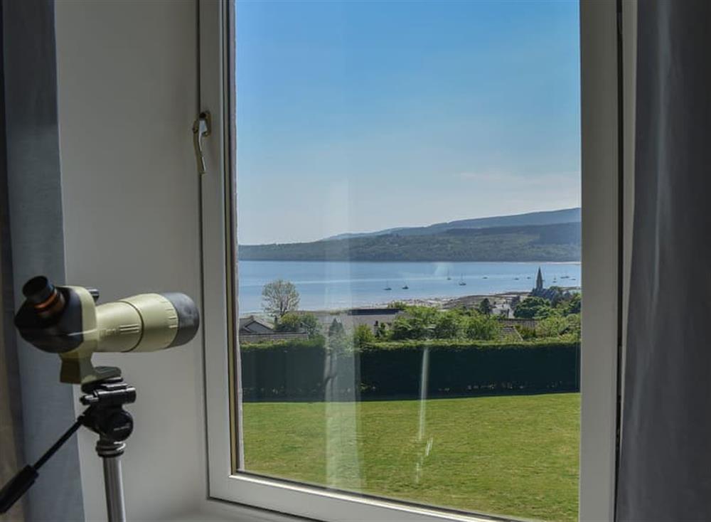 View at Kilbride House in Lamlash, Isle of Arran, Scotland