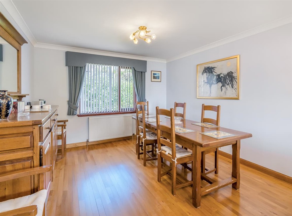 Dining Area at Kilbride in Lamlash, Isle Of Arran