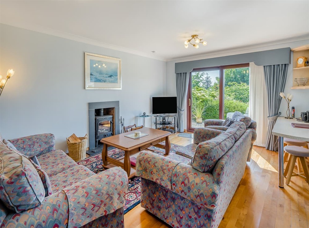 Living area at Kilbride in Lamlash, Isle Of Arran