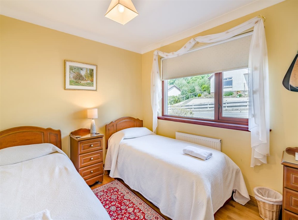Twin bedroom at Kilbride in Lamlash, Isle Of Arran