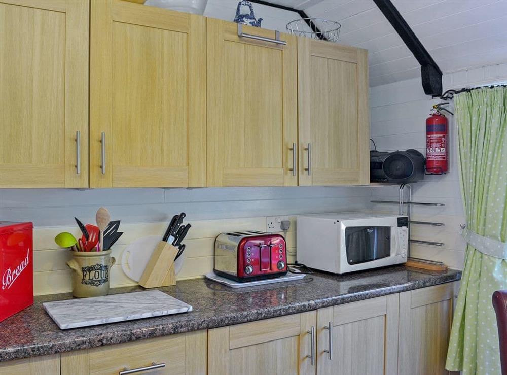 Generous sized�kitchen at Kilcummer Stables in Tintagel, Cornwall., Great Britain