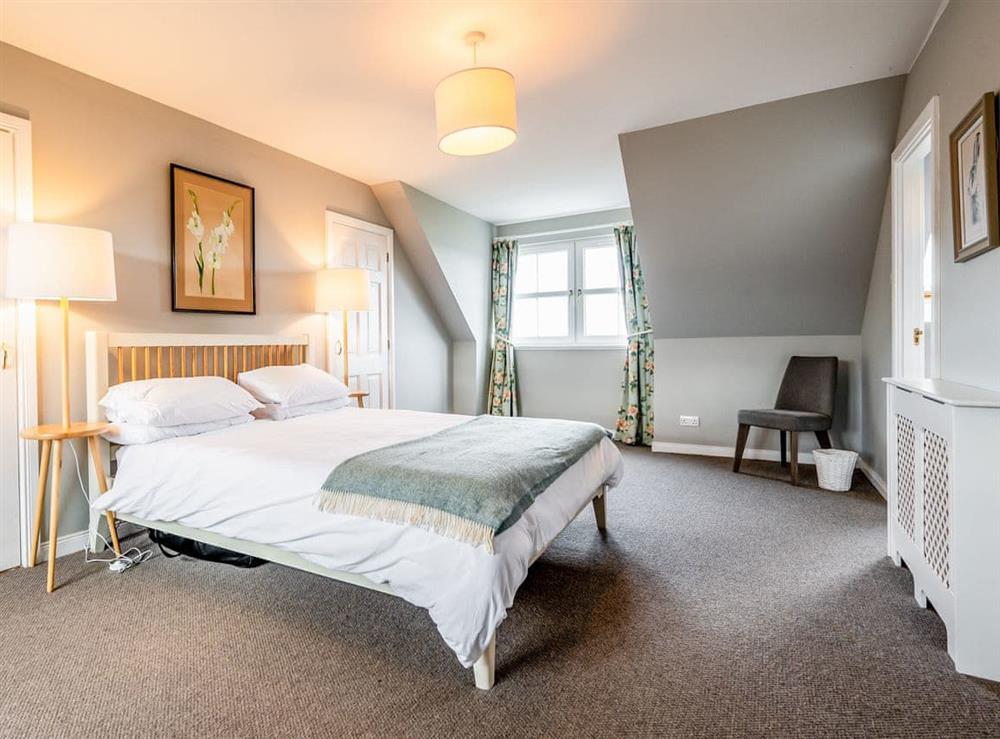 Double bedroom at Kildonan in Dundonnell, Northern Highlands, Ross-Shire