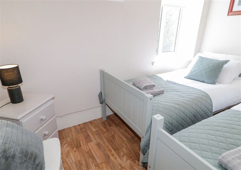 One of the bedrooms at Killea Cottage, Killea near Londonderry