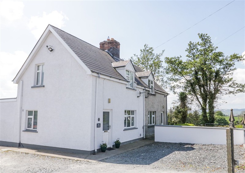 Outside Killea Cottage at Killea Cottage, Killea near Londonderry