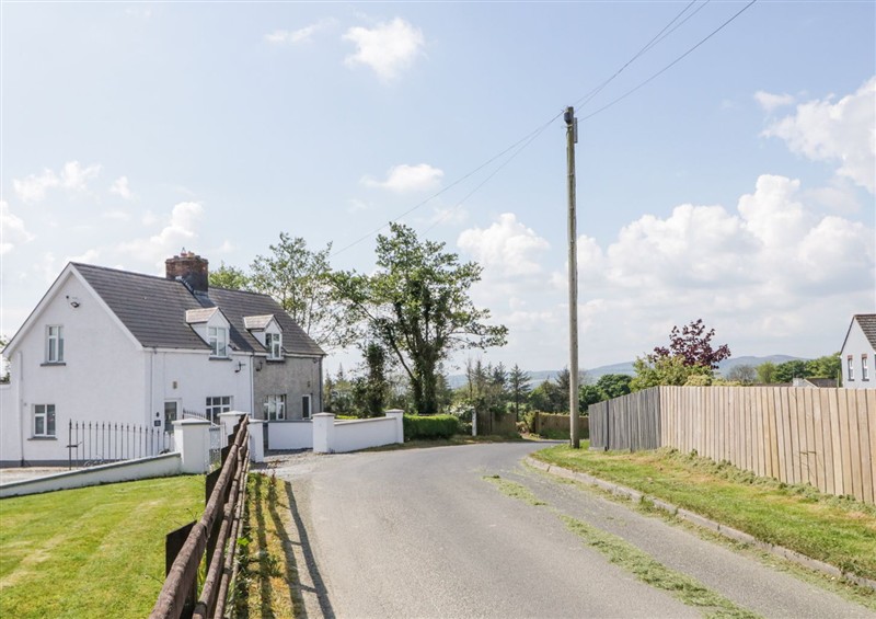 The setting at Killea Cottage, Killea near Londonderry