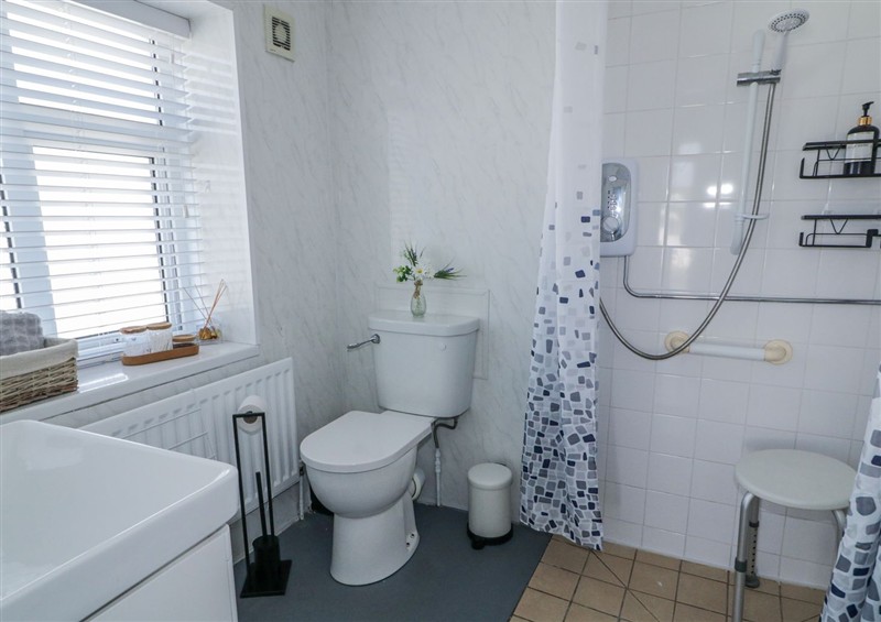 This is the bathroom at Killea Cottage, Killea near Londonderry