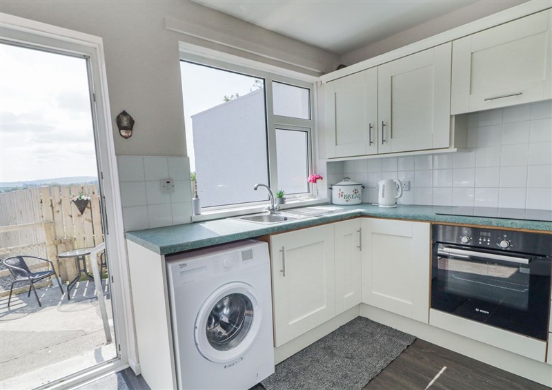 This is the kitchen at Killea Cottage, Killea near Londonderry