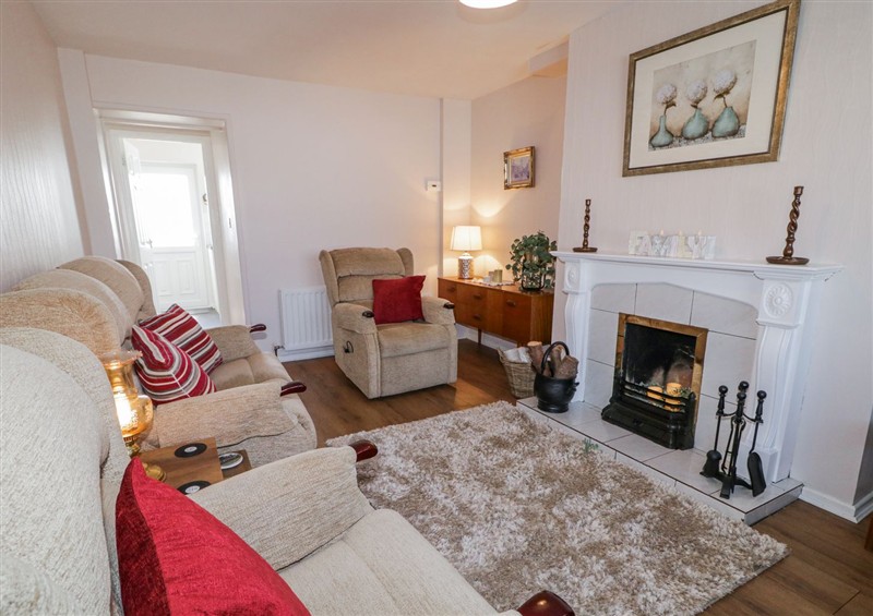 This is the living room at Killea Cottage, Killea near Londonderry