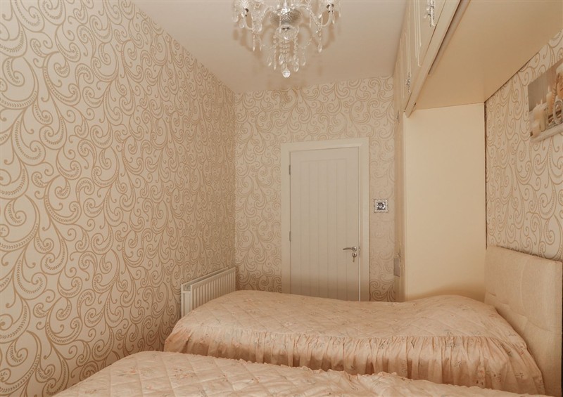 This is a bedroom at Killelton Cottage, Camp