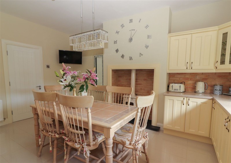 This is the dining room at Killelton Cottage, Camp
