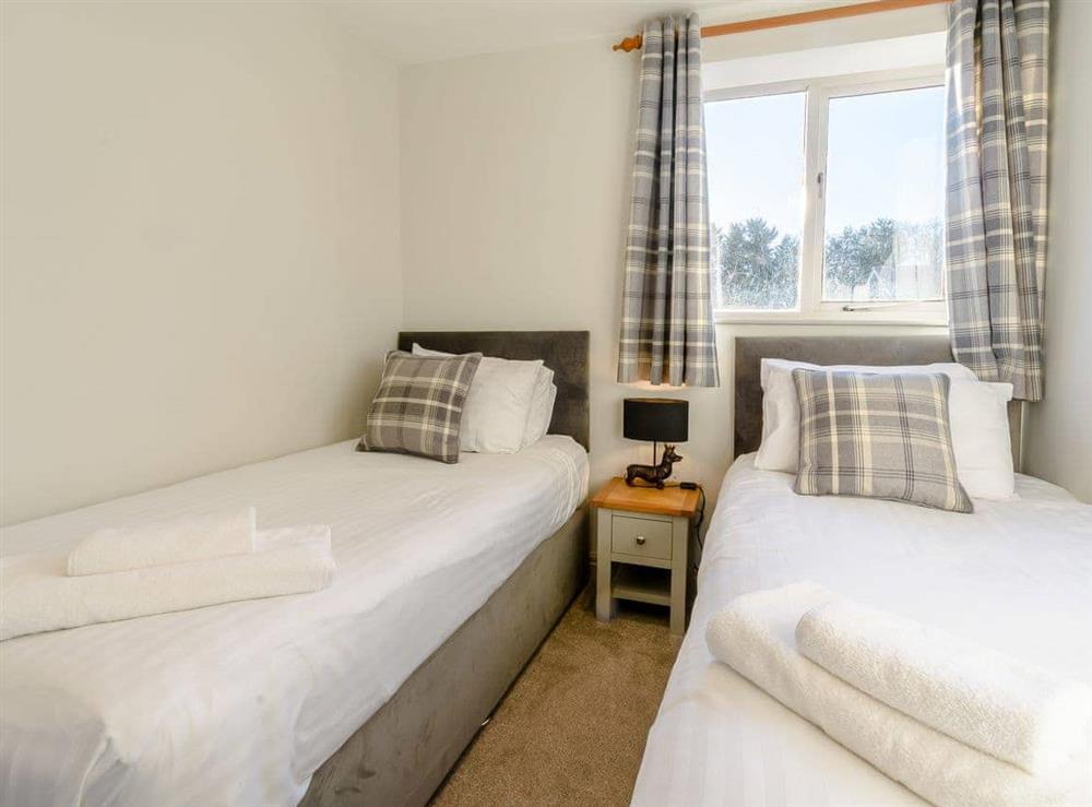 Twin bedroom at Dovecote House, 