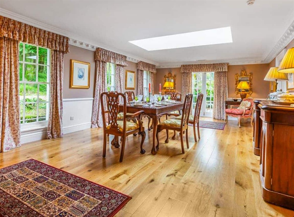 Dining Area at Kilmichael House in Brodick, Isle Of Arran