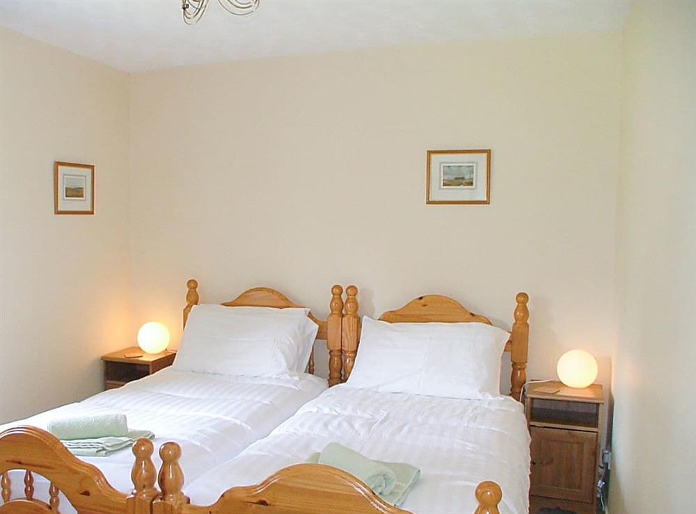 Twin bedroom at The Garden Cottage, 
