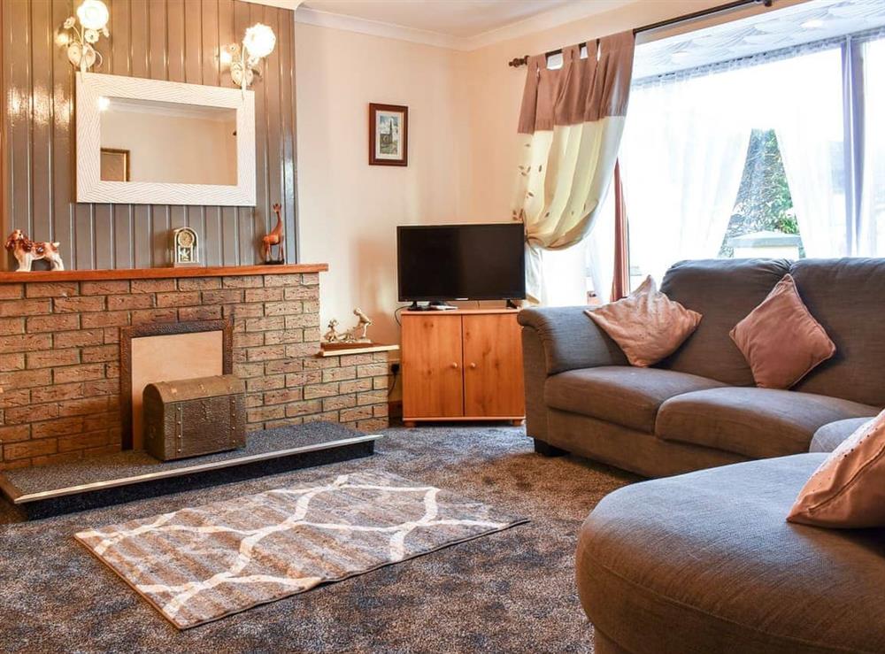 Living room at Kimberley Bungalow in Alness, near Invergordon, Ross-Shire