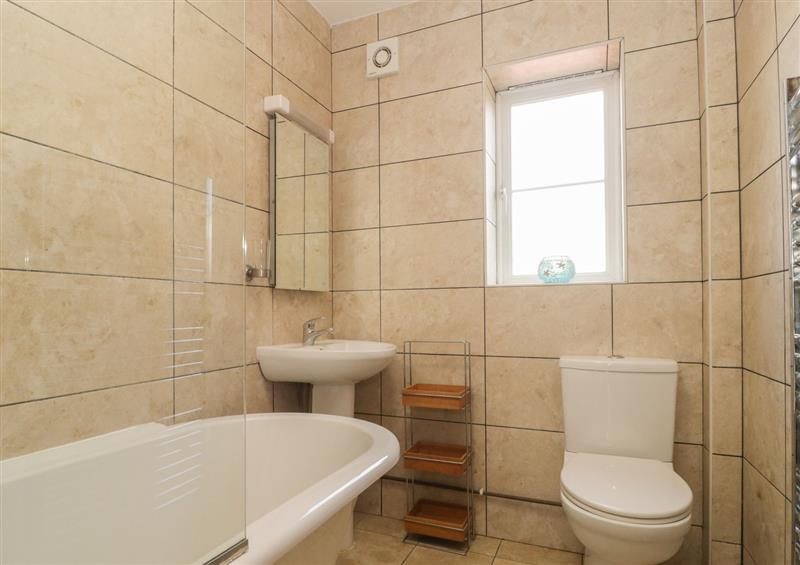 This is the bathroom at Kimberwick, Nottington near Weymouth