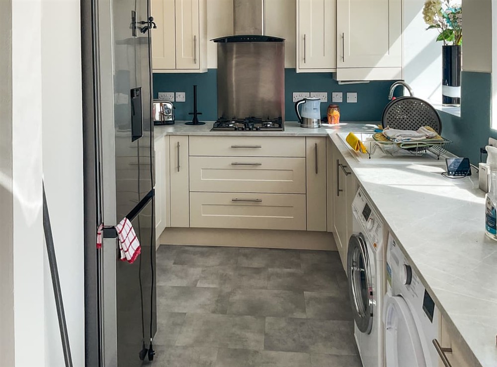 Kitchen at Kims Place in Vernwood, Dorset
