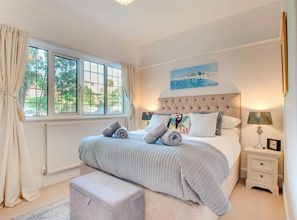 Double bedroom at Kinbrae Apartment in Torquay, Devon