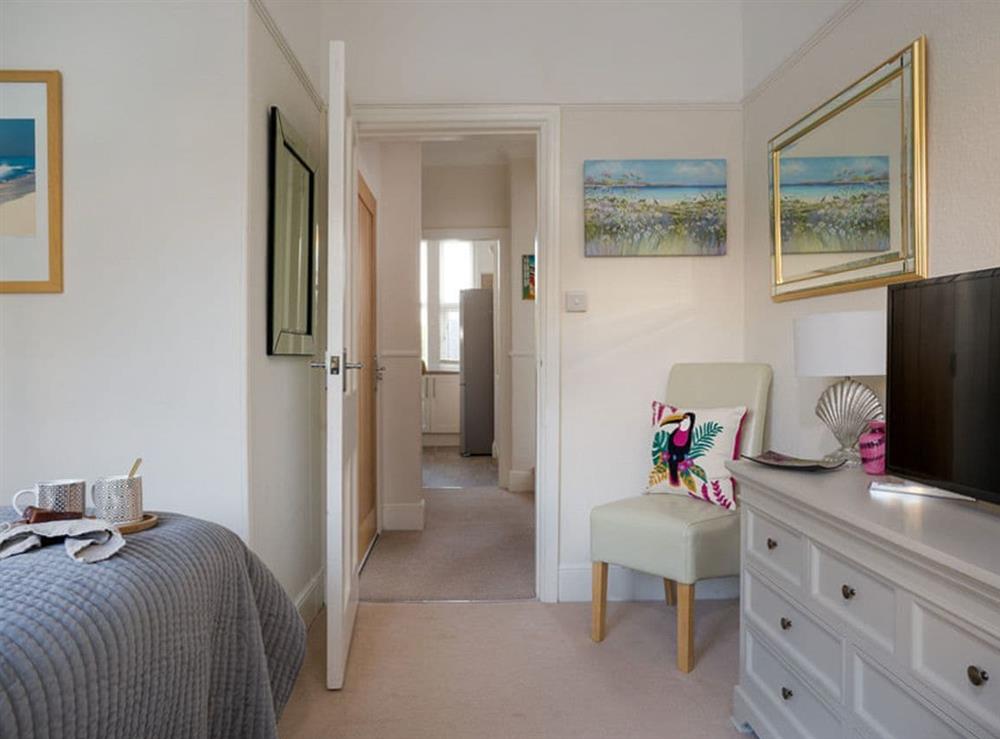Good-sized double bedroom at Kinbrae Apartment in Torquay, Devon