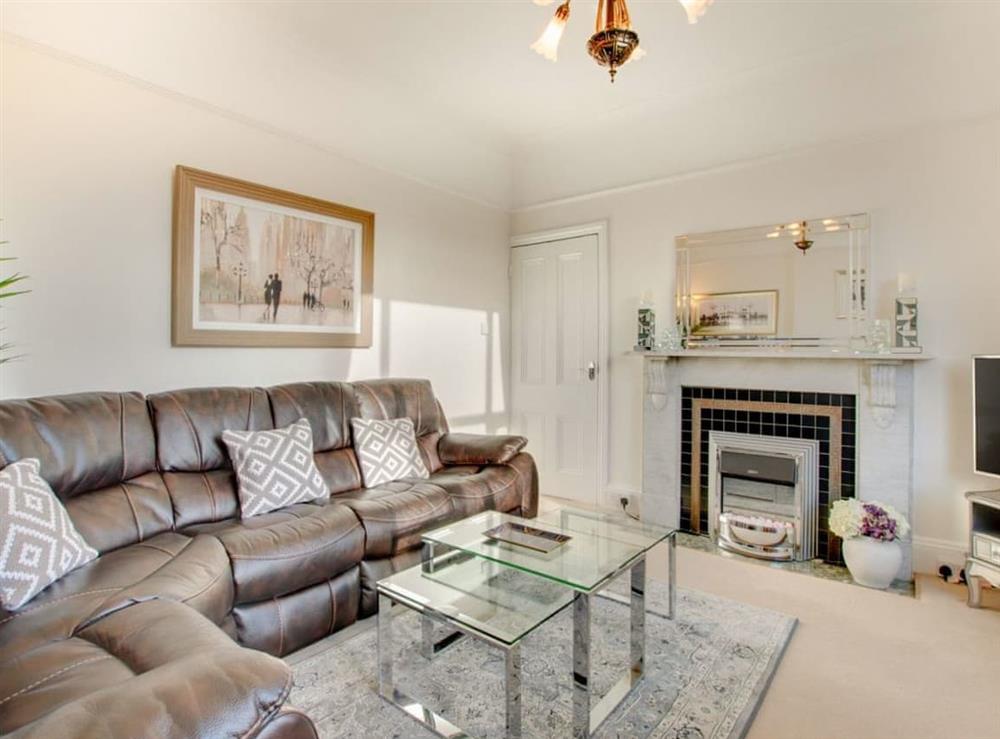 Living room at Kinbrae Apartment in Torquay, Devon