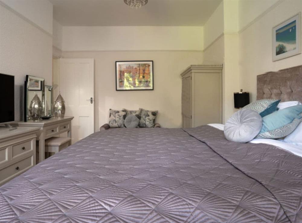 Peaceful double bedroom at Kinbrae Apartment in Torquay, Devon