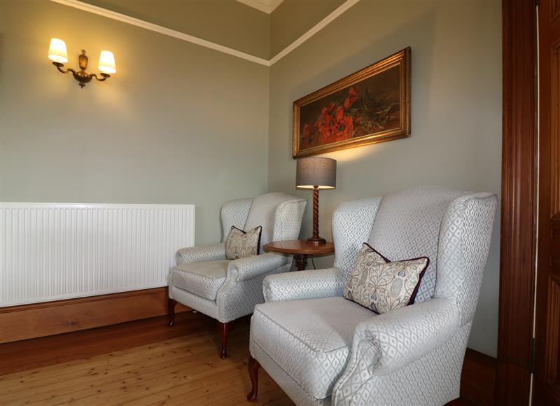This is the living room at Kinclune House and Annex, Kirriemuir