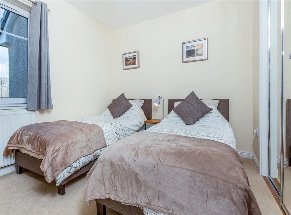 Twin bedroom at Kincraig Apartment in Inverness, Inverness-Shire