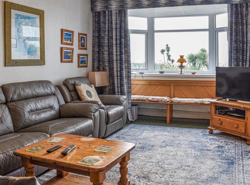 Living area at King Arthur Suite in Trearddur Bay, Anglesey, Gwynedd