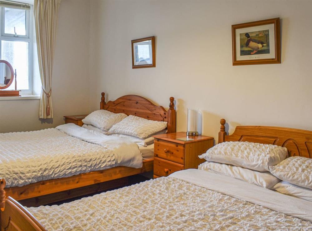 Twin bedroom at King Arthur Suite in Trearddur Bay, Anglesey, Gwynedd