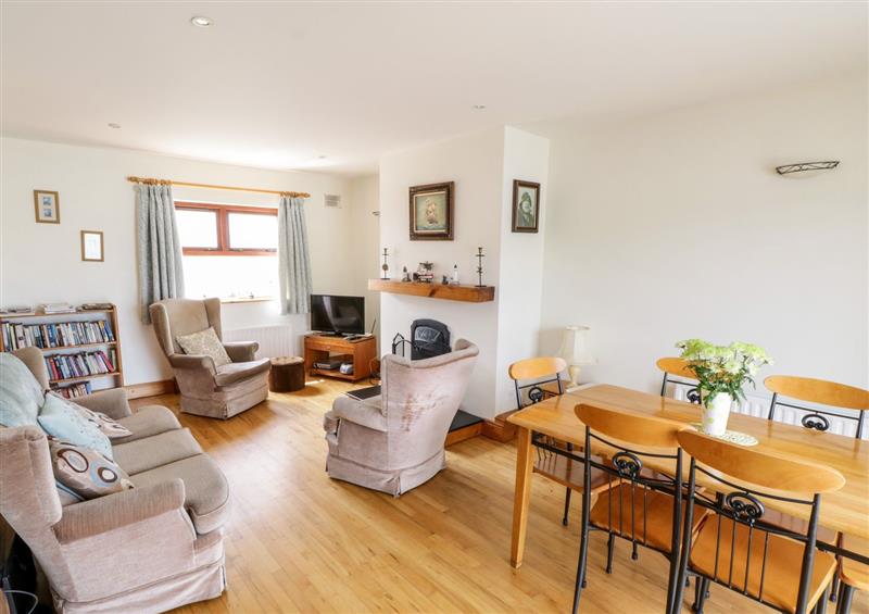 The living room at King Cottage, Clifden