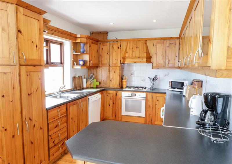 This is the kitchen at King Cottage, Clifden