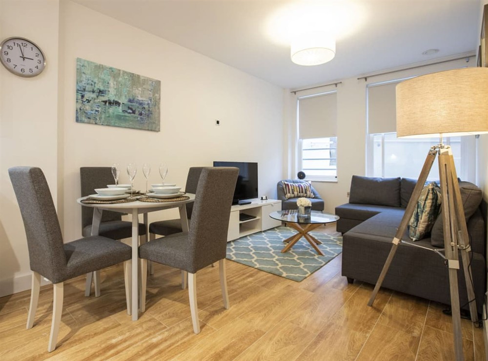 Open plan living space at King Edward 2 in Windsor, Berkshire