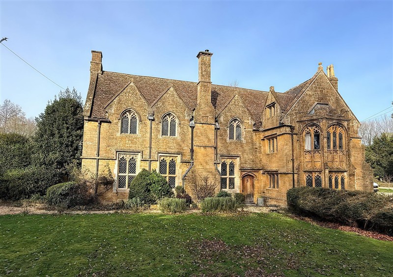 The garden in King Ina's Palace at King Inas Palace, South Petherton