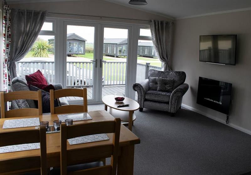 Inside the Richards Lodge at King Richards Country Lodges in Earl Shilton, Leicester