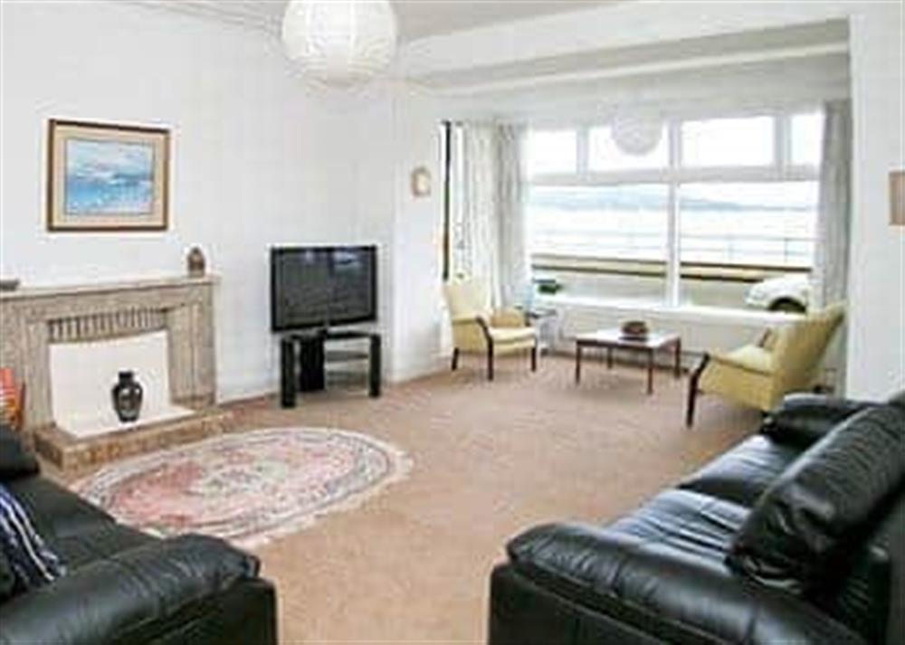 Living room at Kingarth in Rothesay, Bute