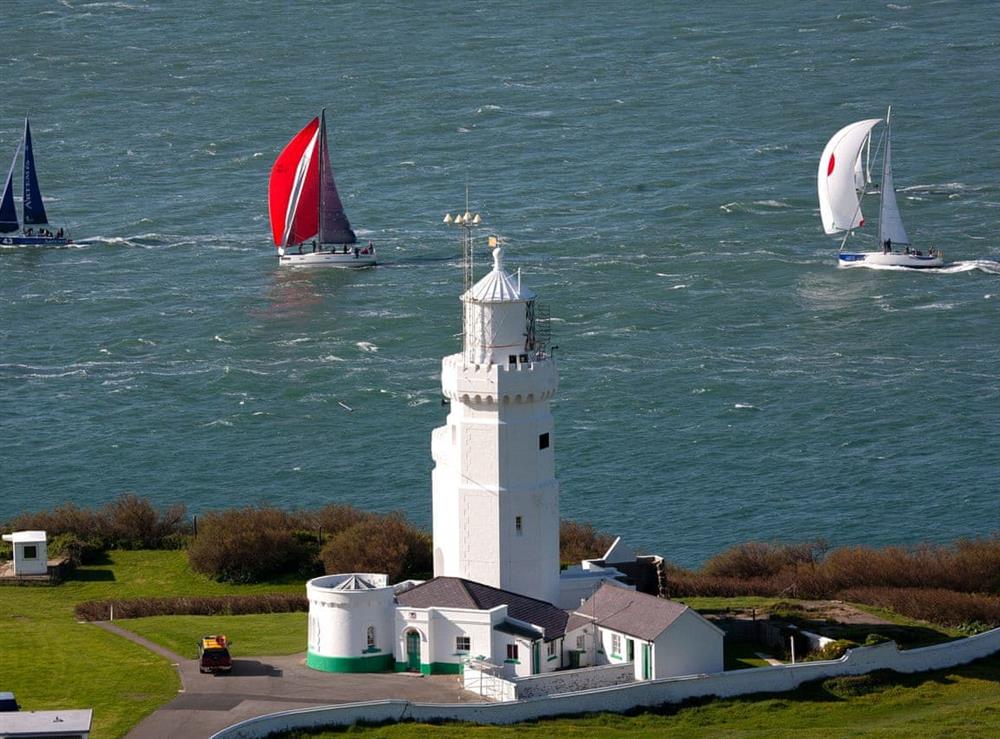 St Catherine’s lighthouse at The Stables, 
