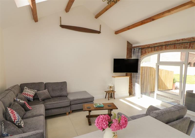 The living room at Kingfisher Corner, Little Kelk near Bridlington