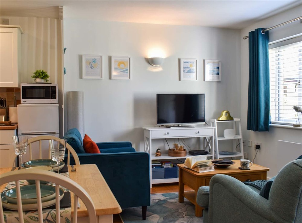 Open plan living space (photo 2) at Kingfisher Cottage, 20 in Camelford, Cornwall