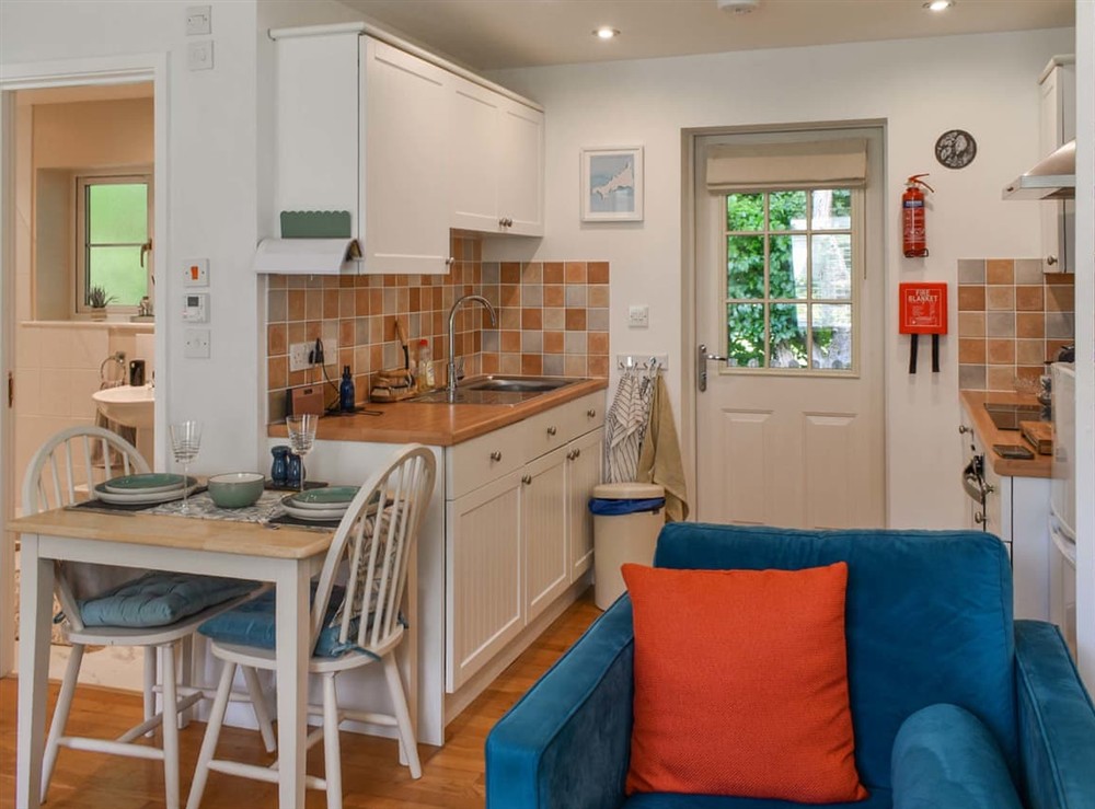 Open plan living space (photo 4) at Kingfisher Cottage, 20 in Camelford, Cornwall