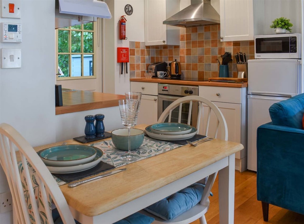 Open plan living space (photo 5) at Kingfisher Cottage, 20 in Camelford, Cornwall