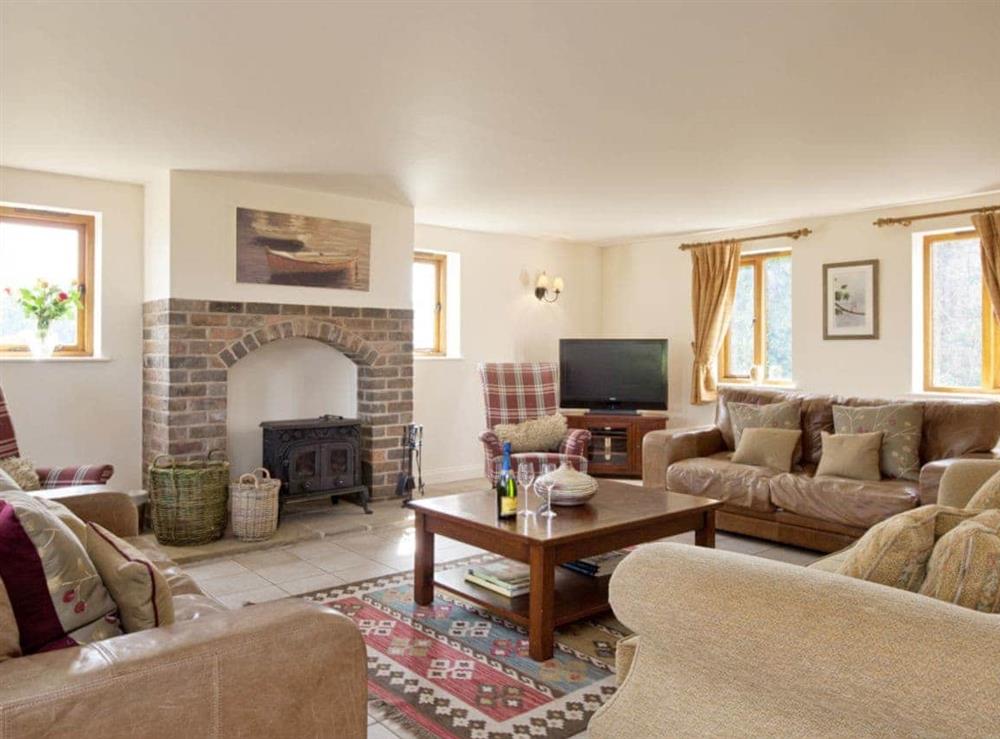 Living room at Kingfisher Cottage in Bridgnorth, Shropshire., Great Britain