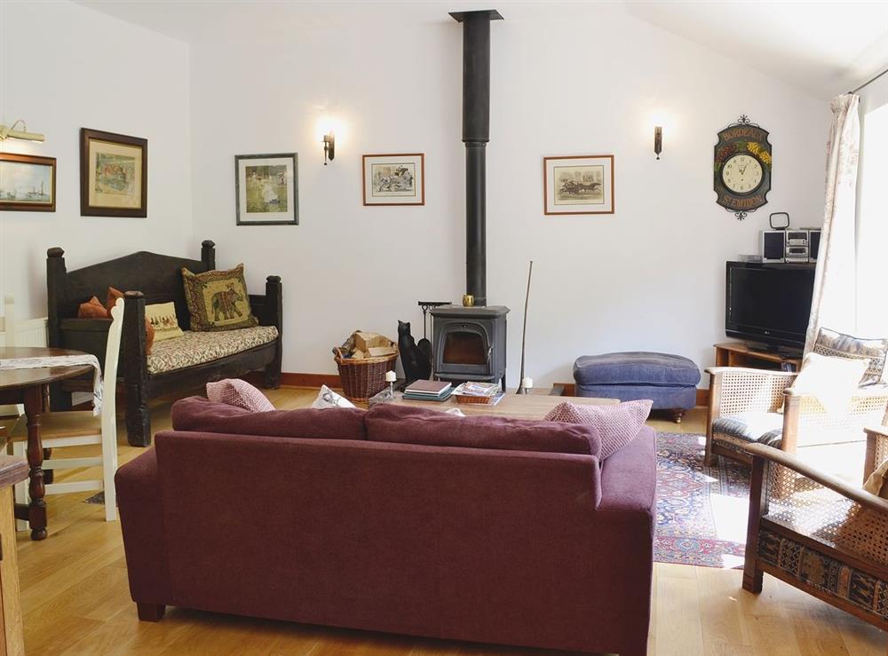 Living room/dining room at Kingfisher Cottage in Oborne, Nr Sherborne, Dorset., Great Britain