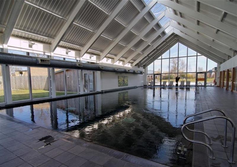 There is a swimming pool (photo 3) at Kingfisher House, Chatsworth