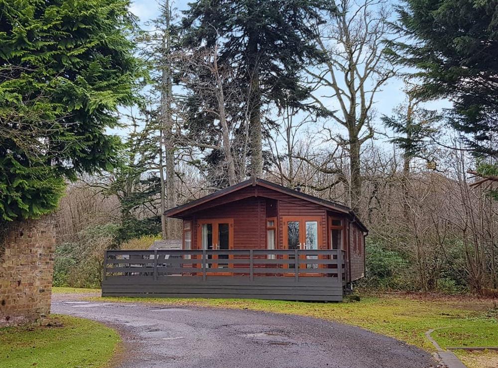 Exterior at Kingfisher Lodge in Loch Lomond, Dumbartonshire