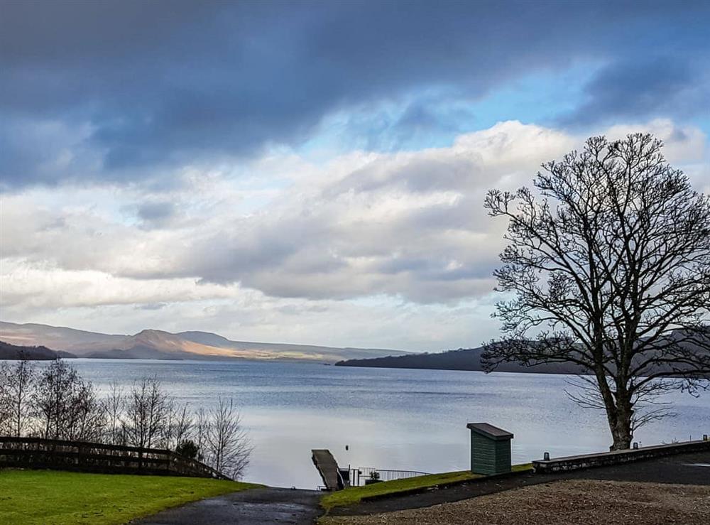 Surrounding area at Kingfisher Lodge in Loch Lomond, Dumbartonshire