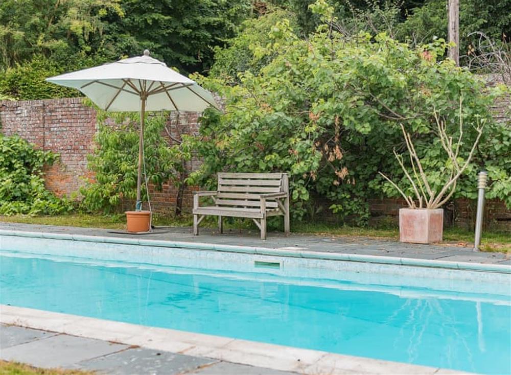 Swimming pool at Kingfisher Oast in Hollingbourne, England
