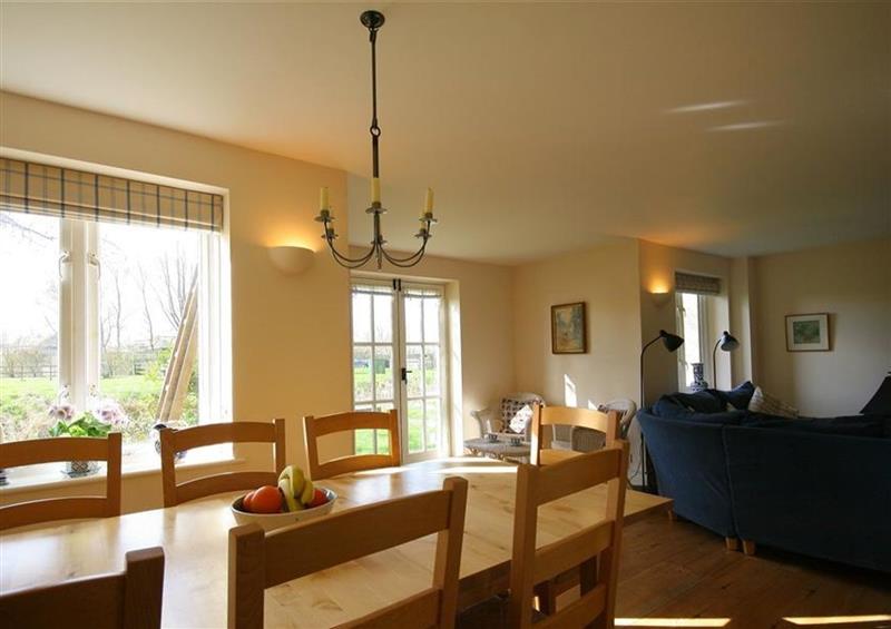 The living area at Kingfishers Cottage 6, Cirencester