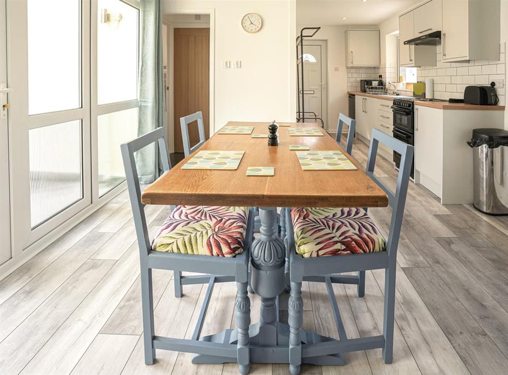 Dining Area at Kingfishers Haven in St Cleer, near Liskeard, Cornwall